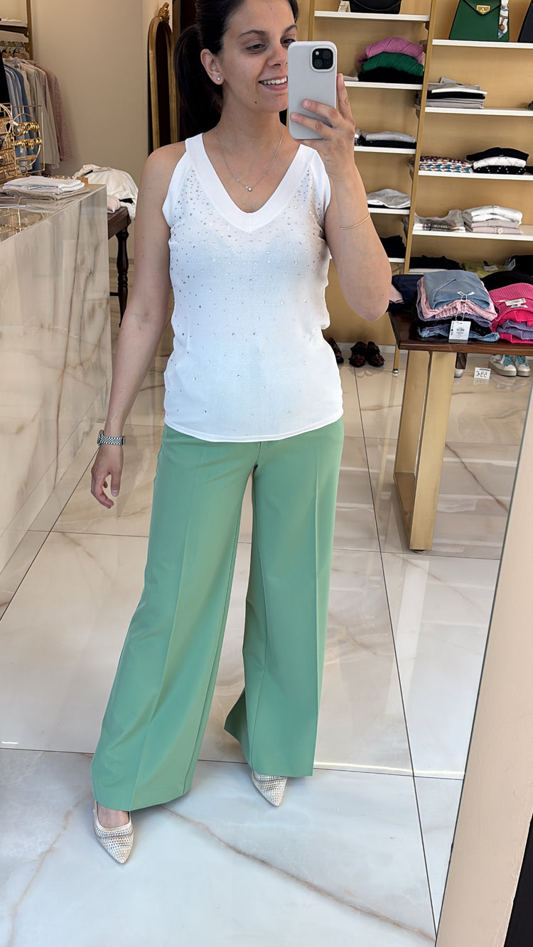 HAVEONE - PANTALONE COMPLETO - PISTACCHIO
