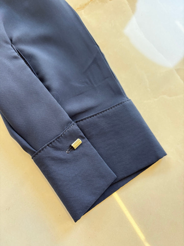 SUSY MIX - CAMICIA SCIANCRATA - BLU