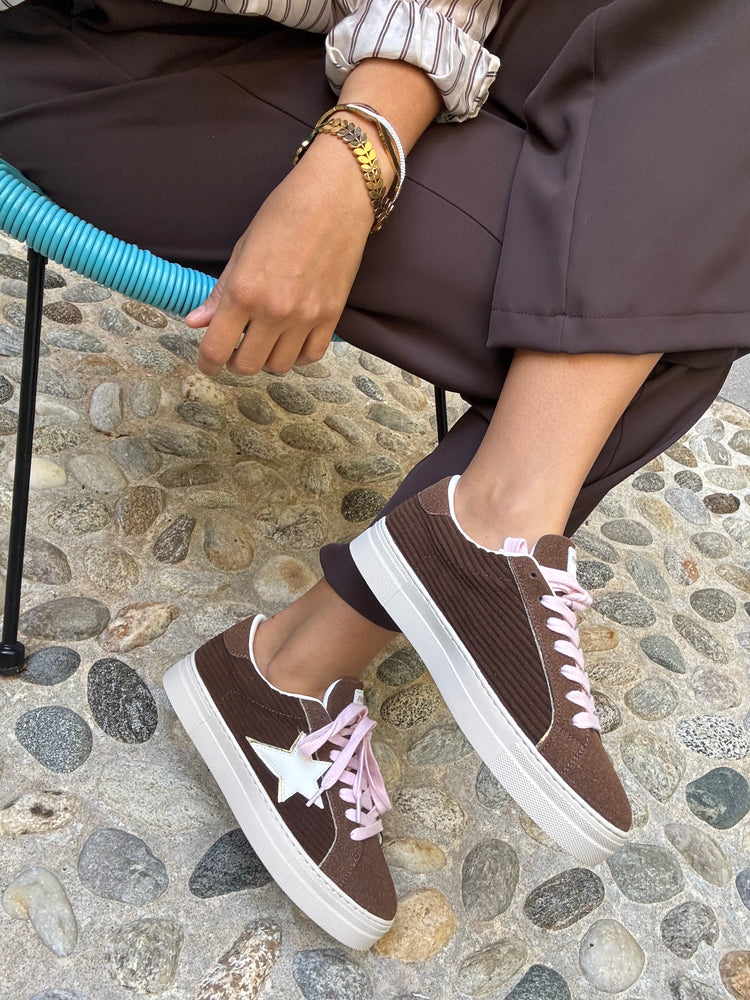 SNEAKER - CHOCO