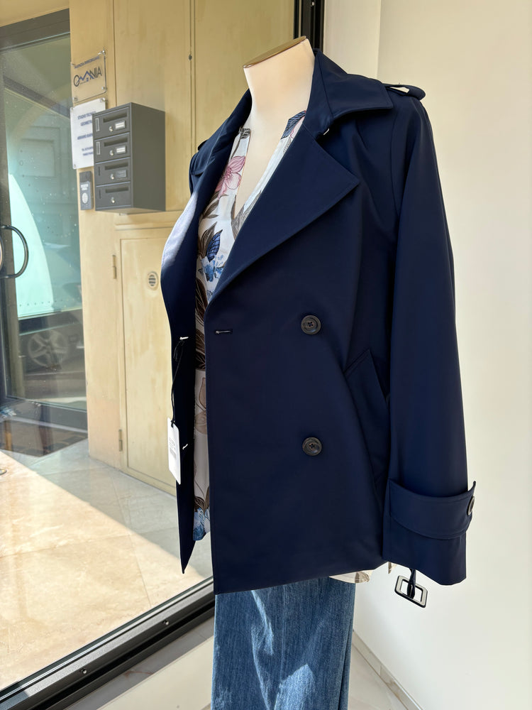 DANIEL & MAYER - TRENCH / CAPPOTTINO CORTO - - BLU