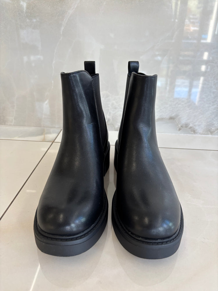 STIVALETTO LISCIO - NERO