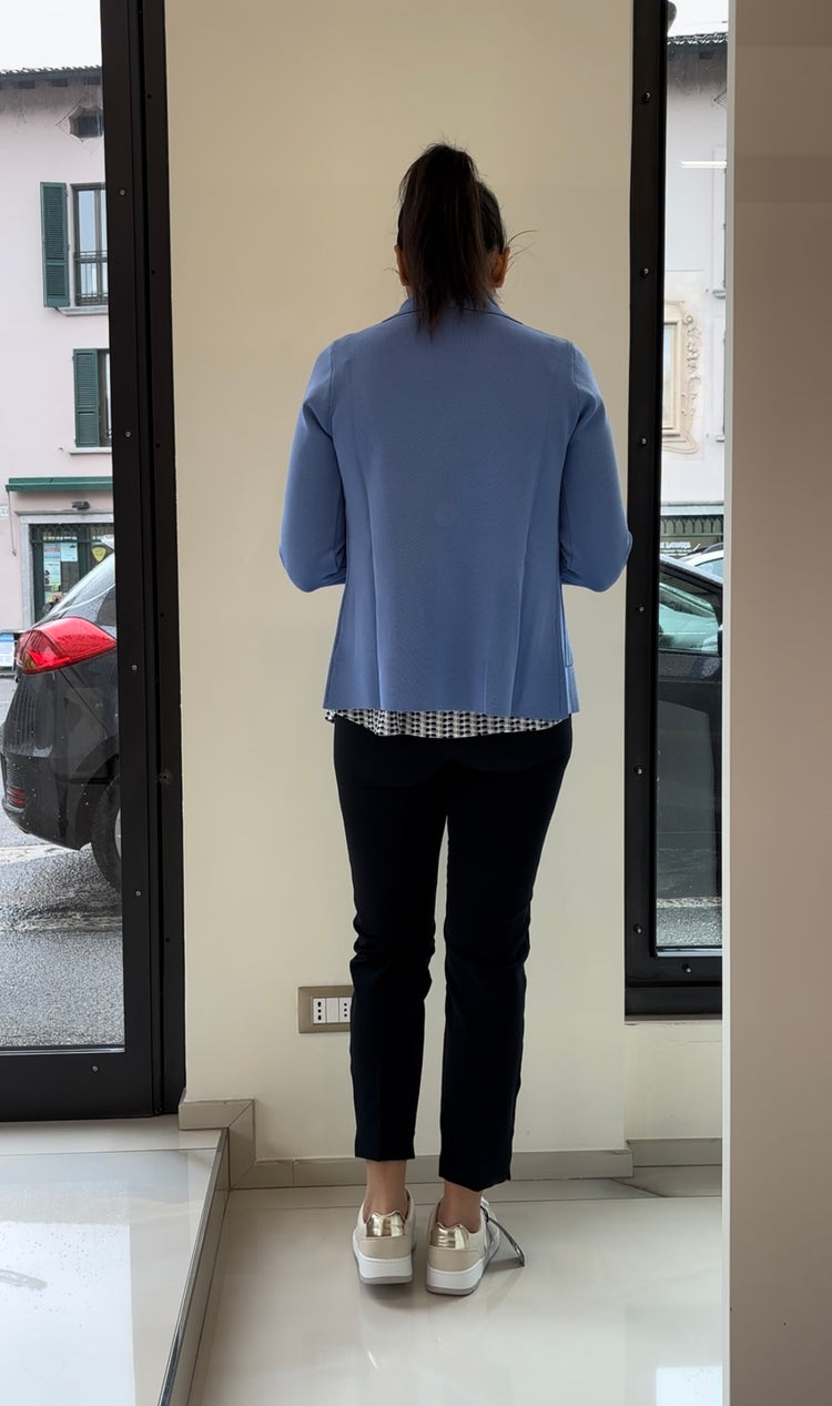 DANIEL & MAYER - PANTALONE BASICO cod. CAMERON INVERNALE - BLU