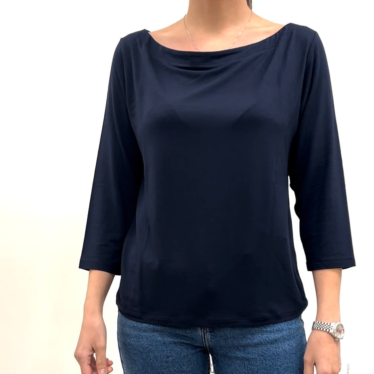 DANIEL & MAYER - MAGLIA BASICA GIROCOLLO - BLU
