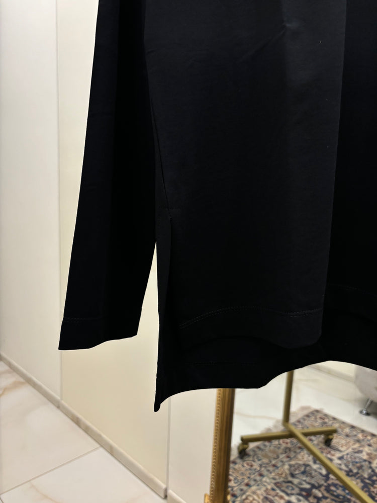 MARGARET - MAGLIA MANICA LUNGA MA6287 - BASICA - NERA