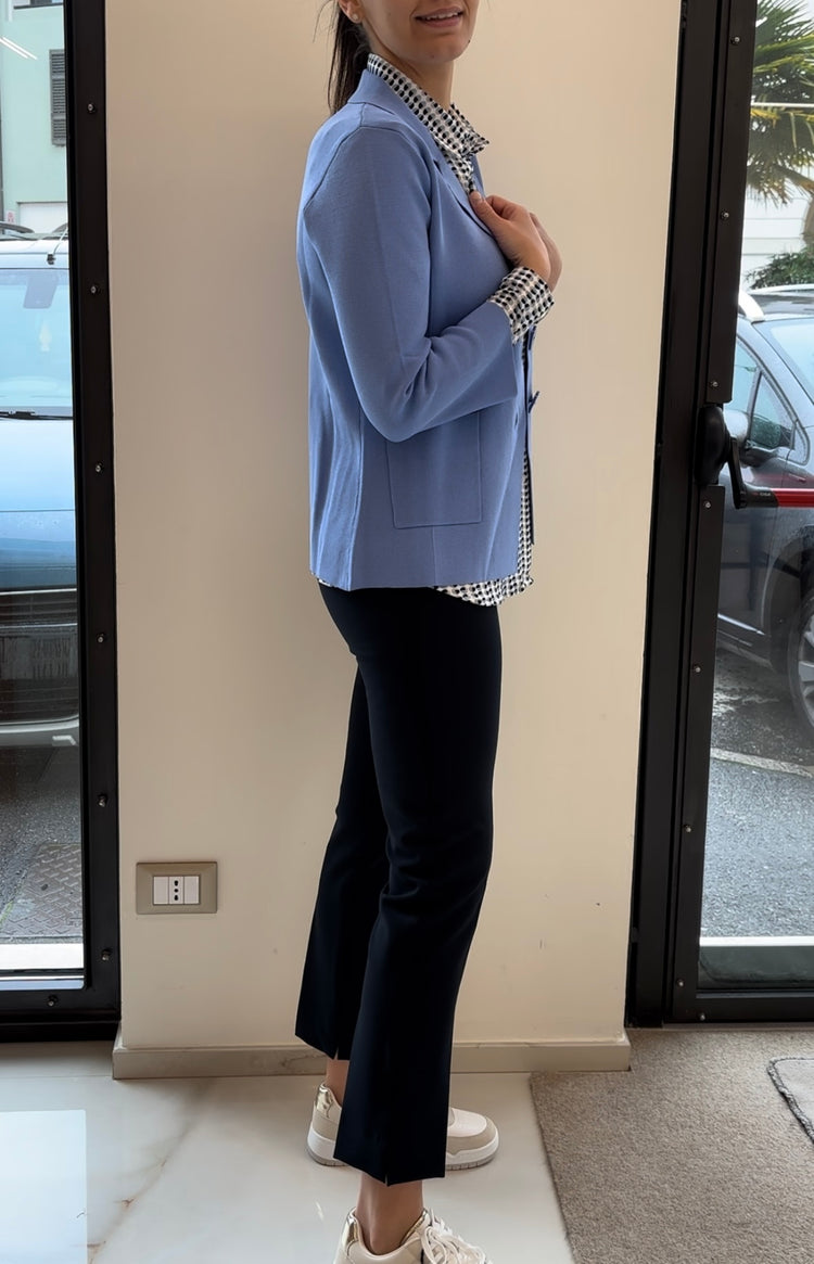 DANIEL & MAYER - PANTALONE BASICO cod. CAMERON INVERNALE - BLU