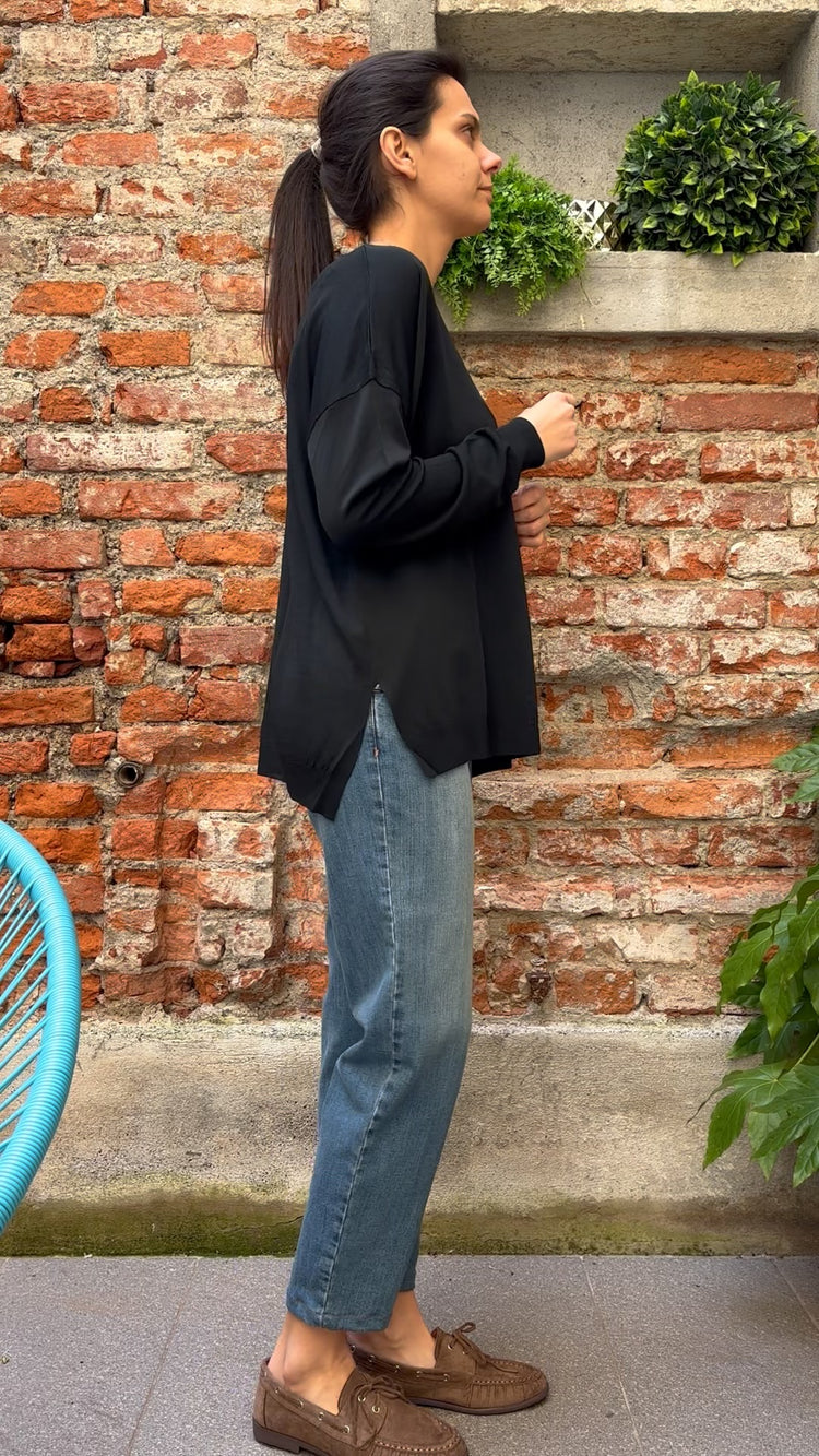 SUSY MIX - MAGLIA - NERA