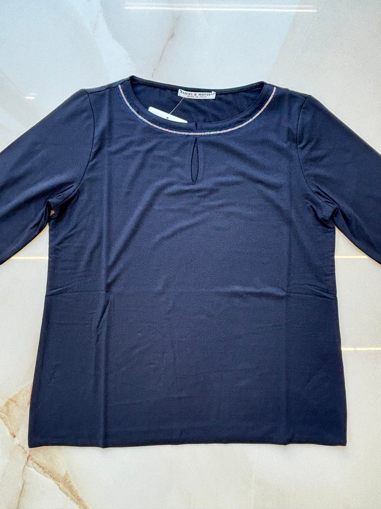 DANIEL & MAYER - MAGLIA cod. BRILLO - BLU NOTTE