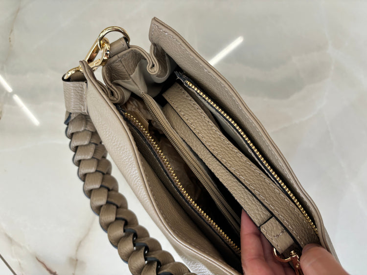 IDILLI'S - BORSA A SPALLA - BEIGE