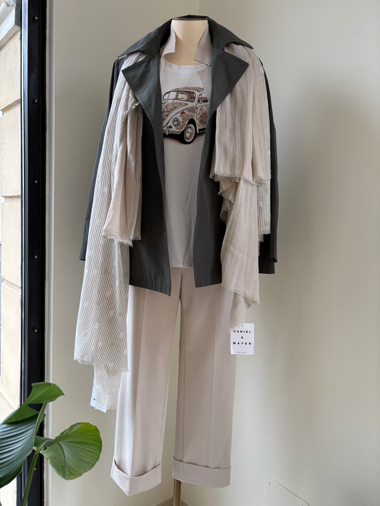 DANIEL & MAYER - TRENCH DOPPIOPETTO - VERDE