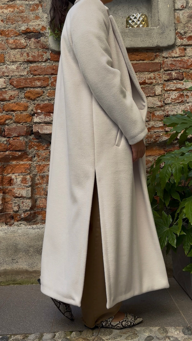 DANIEL & MAYER - CAPPOTTO LUNGO - MUMBAY - BIANCO