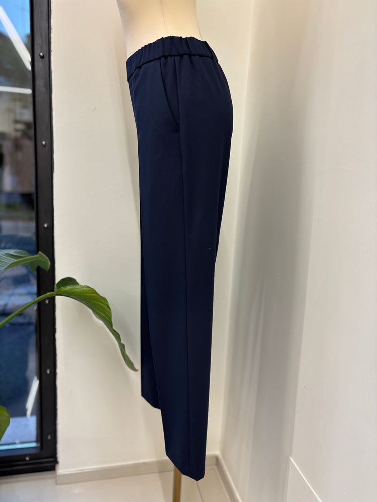 DANIEL & MAYER - PANTALONE PALAZZO IN TESSUTO - BLU