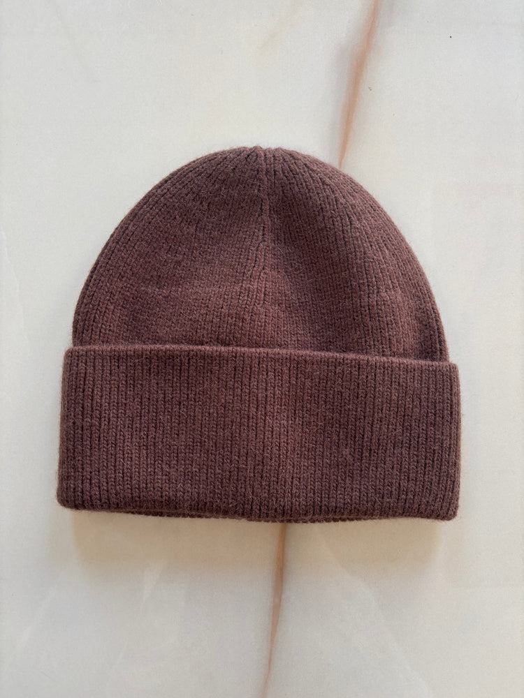 BERRETTA CON RISVOLTO - MUSA - CHOCO