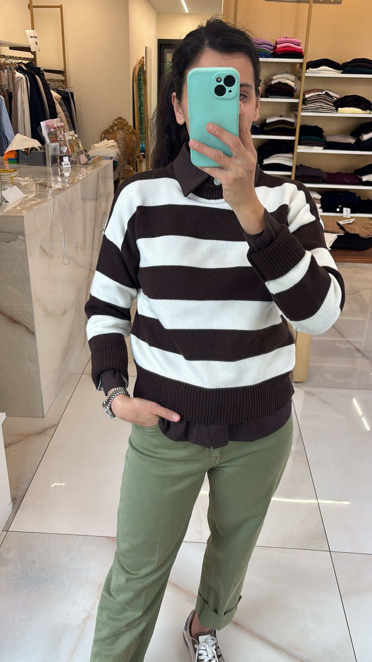 HAVEONE - JEANS cod.MANDY - VERDE