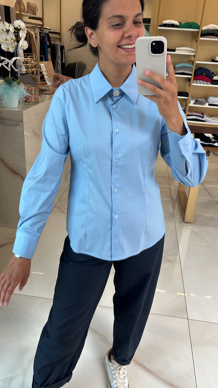 SOUVENIR - PANTALONE OVETTO - BLU