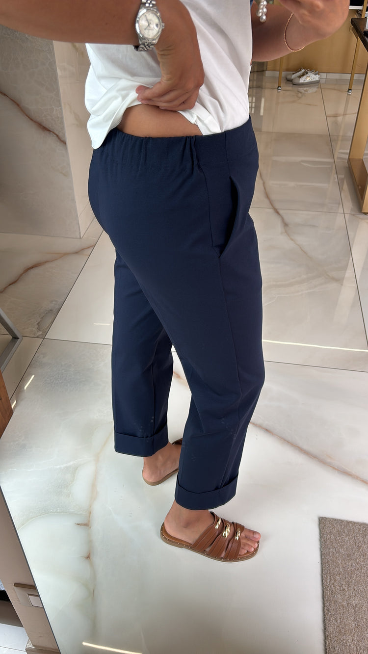 DANIEL & MAYER - PANTALONE PARIGI - BLU NOTTE