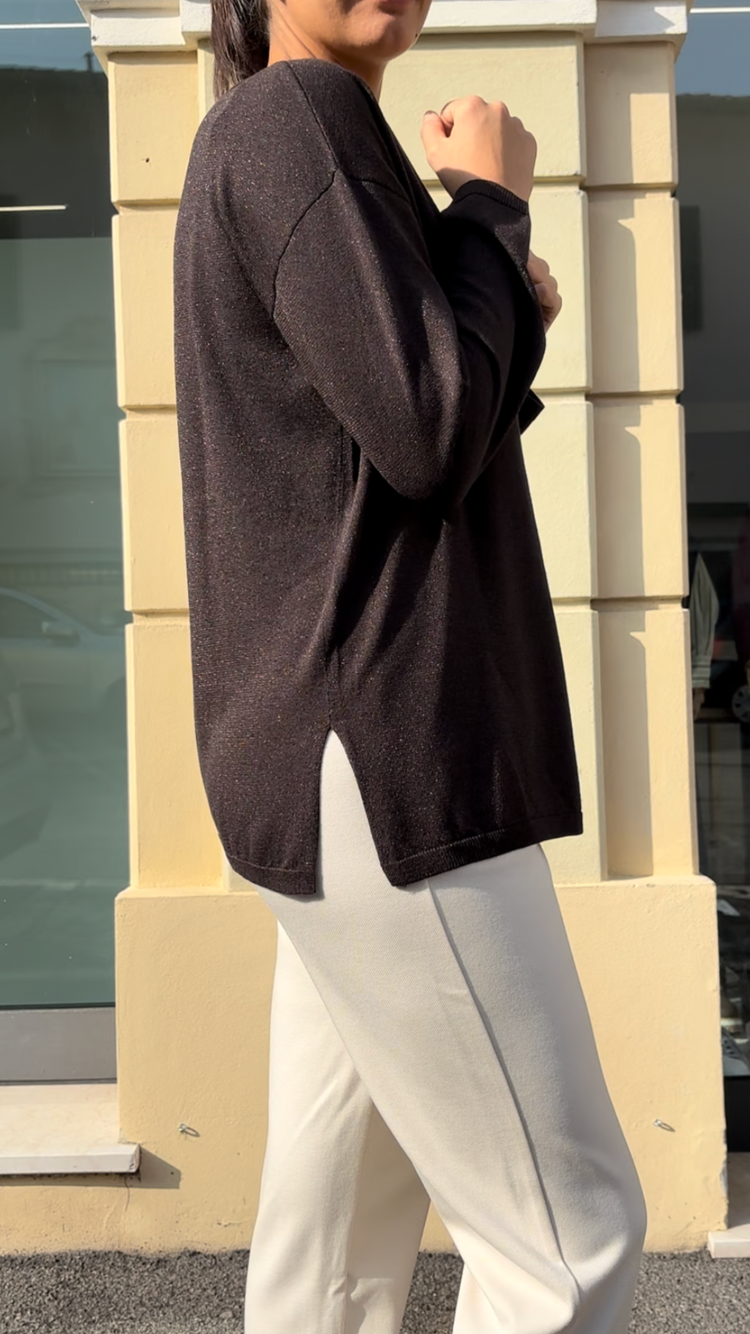 DANIEL & MAYER - MAGLIA "LUNGA" - MORO