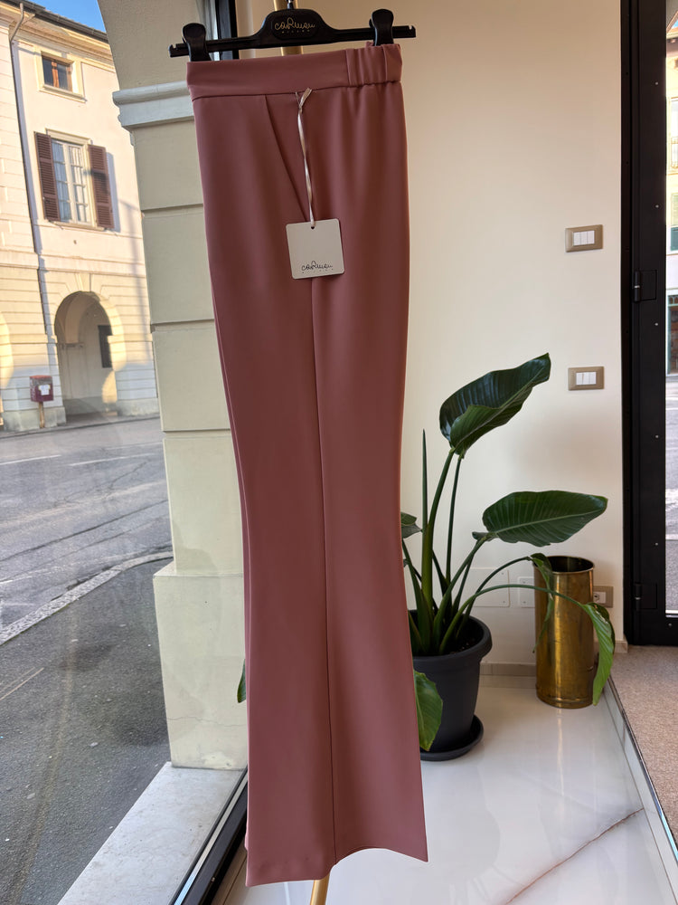 CARMEN - TAILLEUR LAME' - PANTALONE ROSA