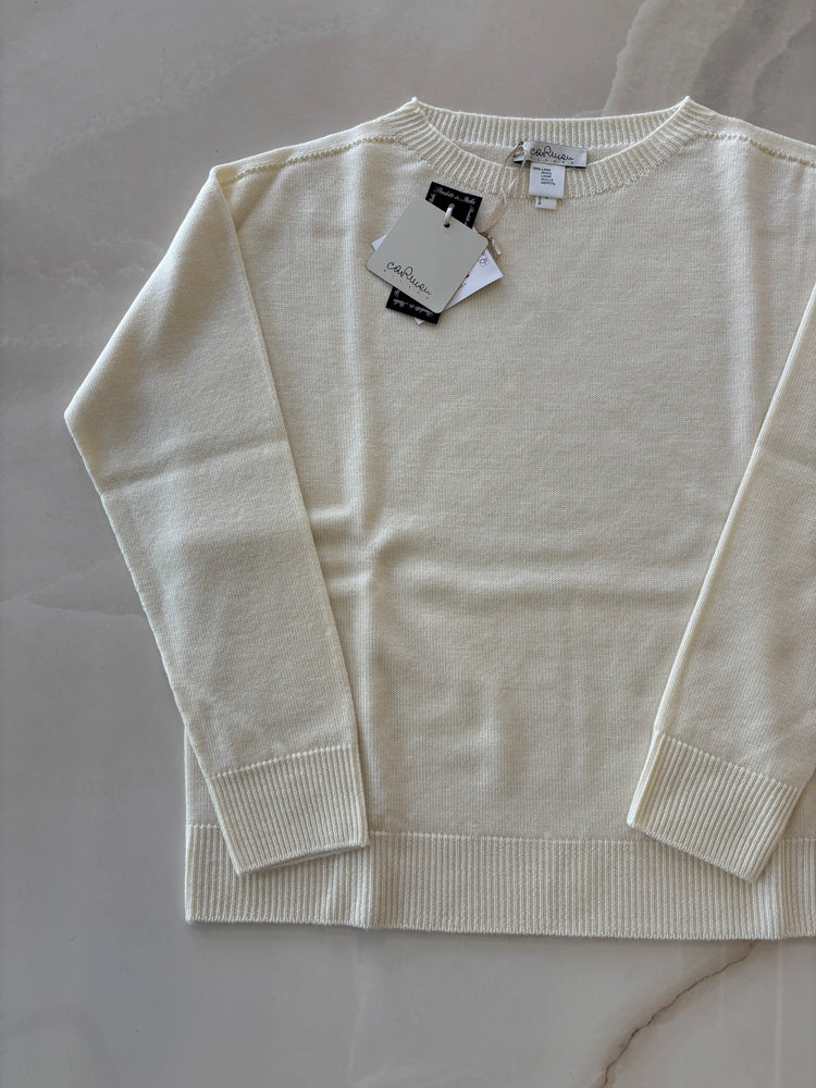 CARMEN - MAGLIONE GIROCOLLO - PANNA