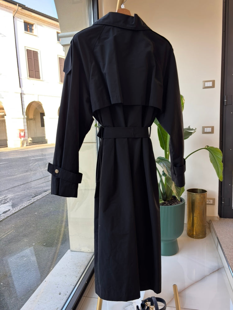 SOUVENIR - TRENCH LUNGO - NERO