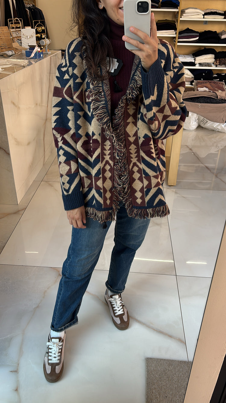 ANGELA DAVIS - GIACCA ALANUI - BLU