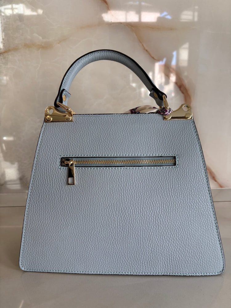 BORSA - FOULARD - CELESTE