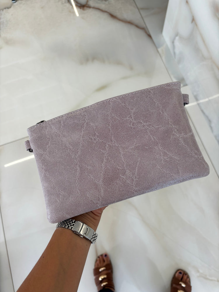 BORSA - POCHETTE - ROSA ANTICO