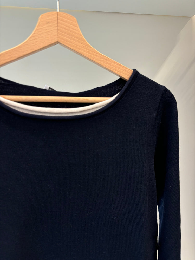 DANIEL & MAYER - MAGLIONE "DOPPIO" - BLU
