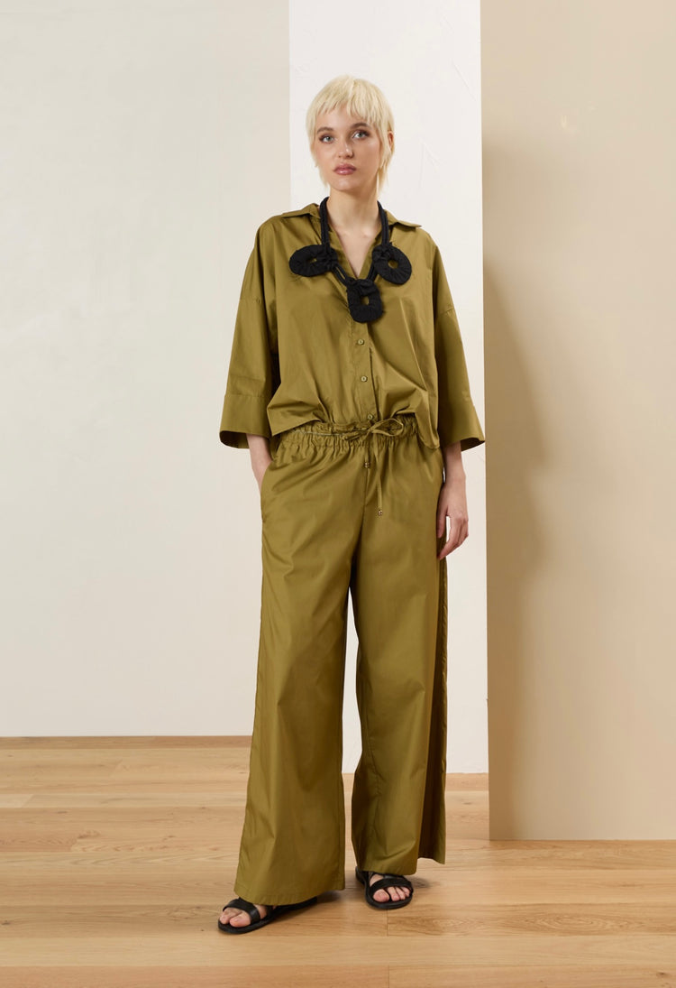 SOUVENIR - CAMICIA MANICA LARGA - OLIO