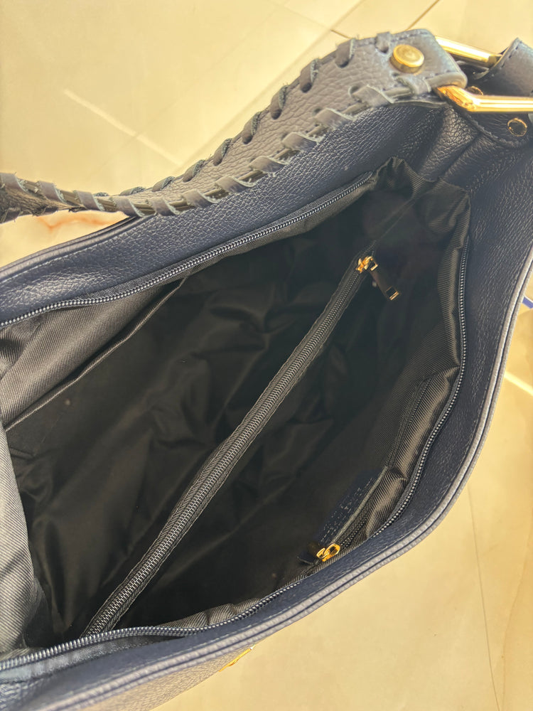 BORSA - SHOPPER - BLU