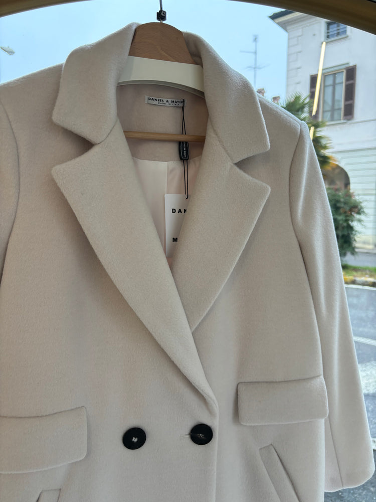 DANIEL & MAYER - CAPPOTTO LUNGO - MUMBAY - BIANCO