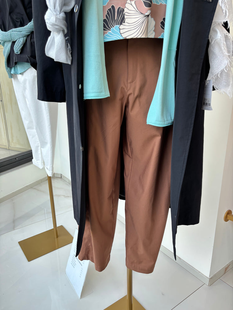 DANIEL & MAYER - PANTALONE OVETTO SUPER LEGGERO - CIOCCOLATO