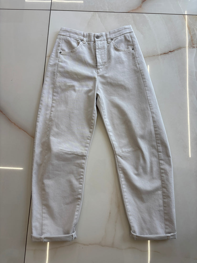 MARGARET - PANTALONE OVETTO - PANNA