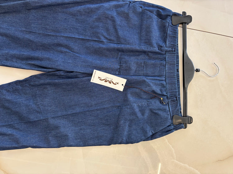 MARGARET - PANTALONE CHAMBRI COLOR JEANS