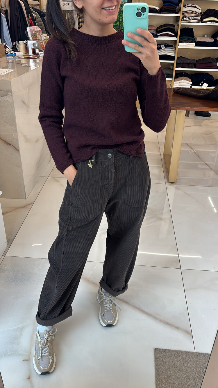 SUSY MIX - OVETTO IN VELLUTO - MARRONE