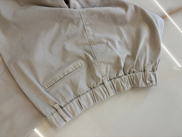 CARMEN - PANTALONE DRITTO CON COULISSE IN VITA - PANNA