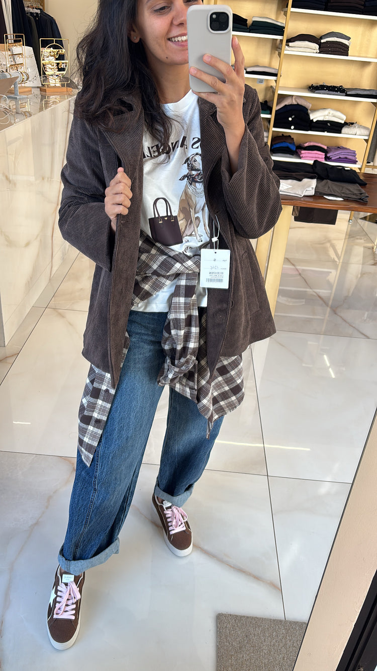 SUSY MIX - CAMICIA QUADRI - MORO