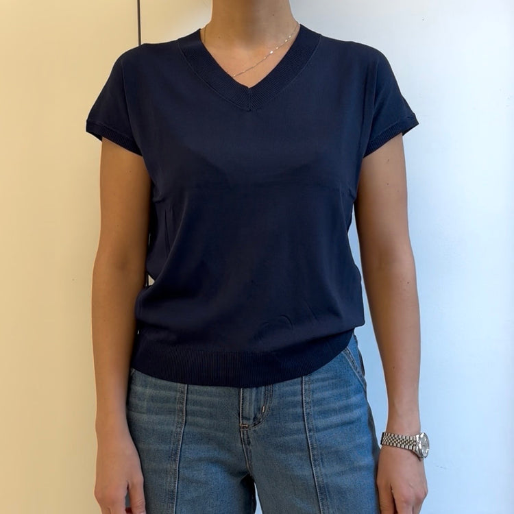 SUSY MIX - GILET SLIM - BLU