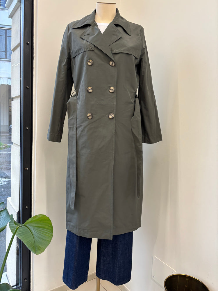 DANIEL & MAYER - TRENCH LUNGO - VERDE MILITARE
