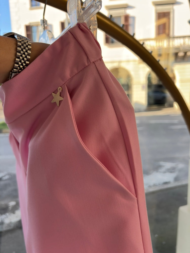 SOUVENIR - PANTALONE REGINA CON COULISSE - ROSA