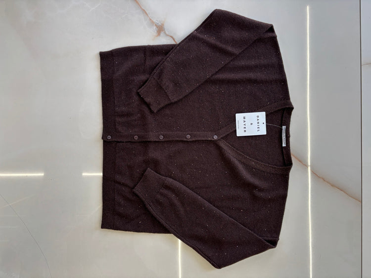 DANIEL E MAYER - CARDIGAN BRONZO