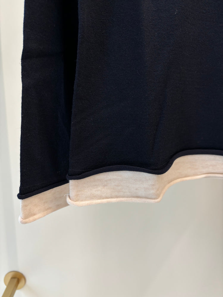 DANIEL & MAYER - MAGLIONE "DOPPIO" - BLU