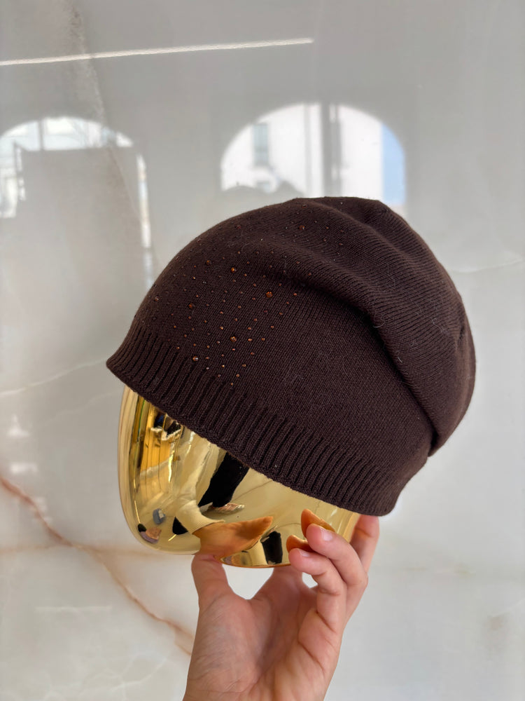 BERRETTA STRASS PIZZICATA - FLORA - AZZURRA