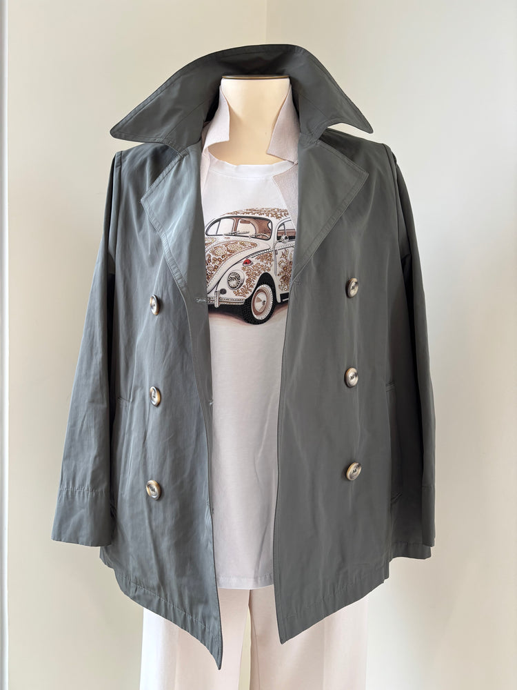 DANIEL & MAYER - TRENCH DOPPIOPETTO - VERDE