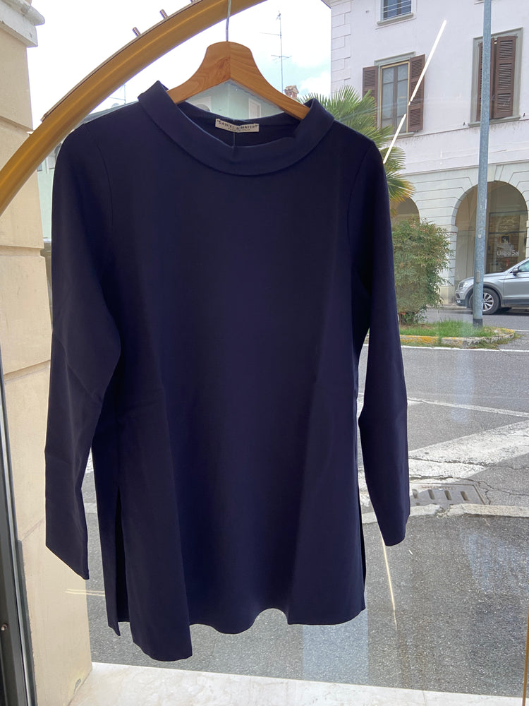 DANIEL & MAYER - MAGLIA EASY - BLU NOTTE