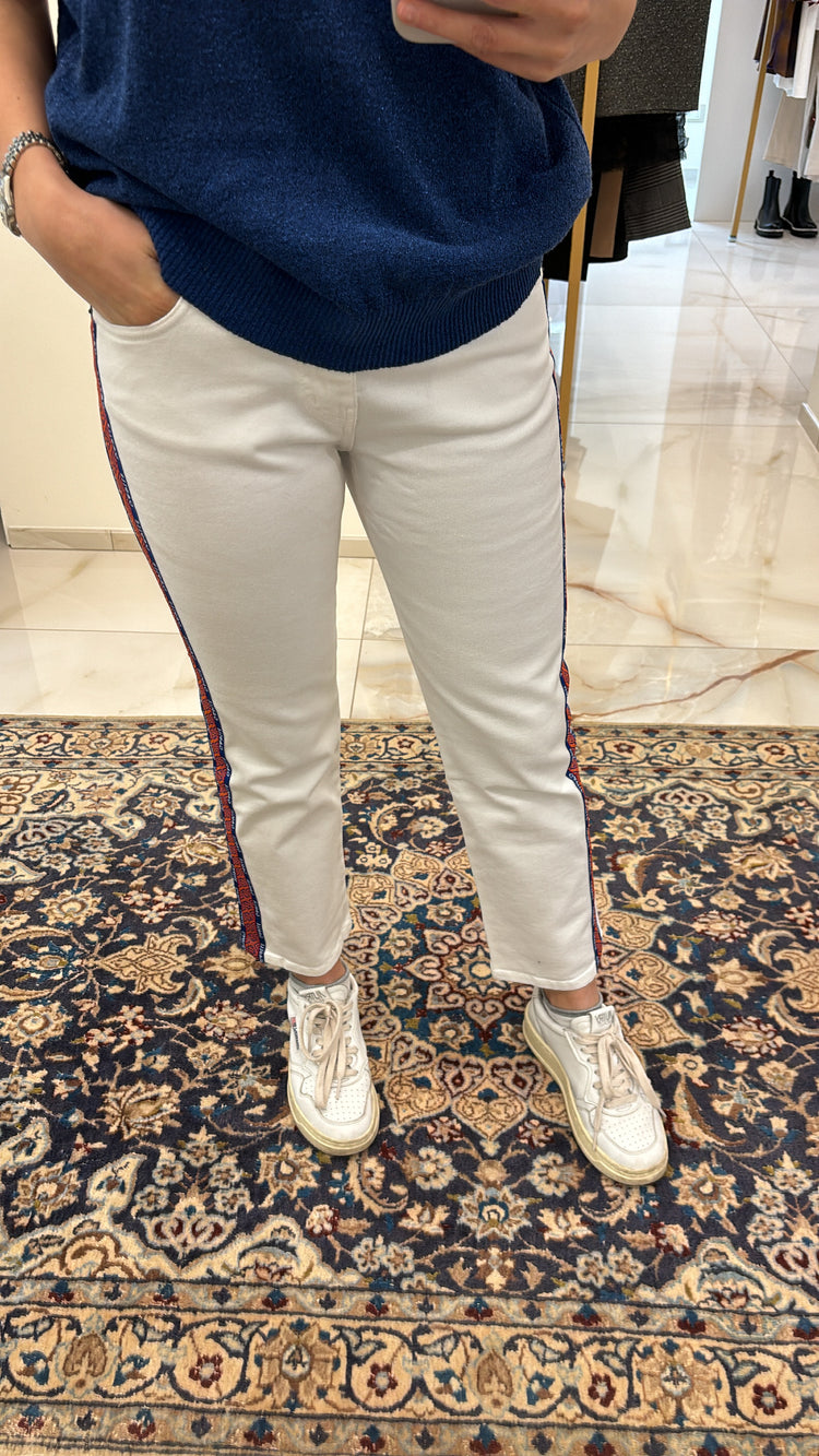GAELLE PARIS - JEANS - BIANCO