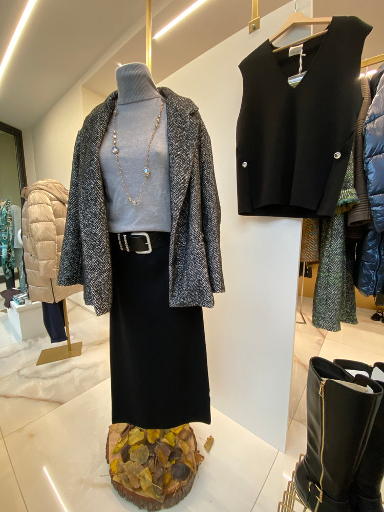 HAVEONE GIACCA / CAPPOTTO - NERA