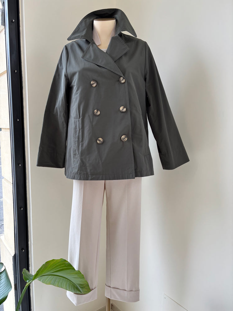 DANIEL & MAYER - TRENCH DOPPIOPETTO - VERDE