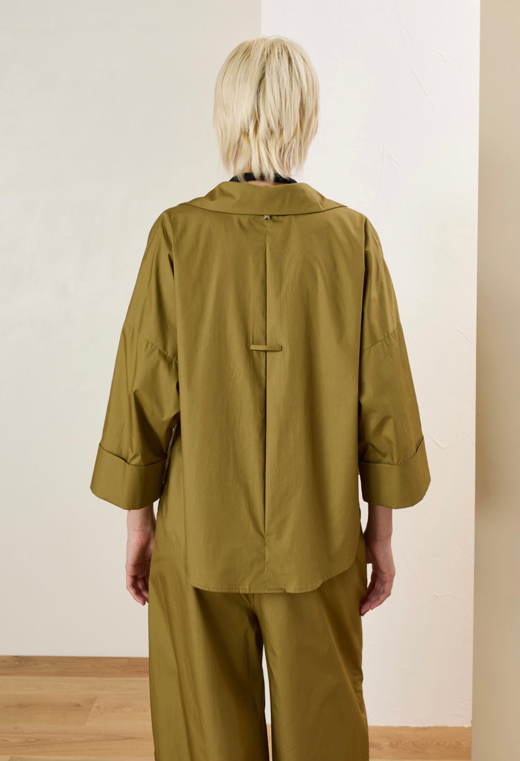 SOUVENIR - CAMICIA MANICA LARGA - OLIO
