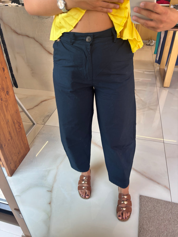 SOUVENIR - PANTALONE OVETTO - BLU