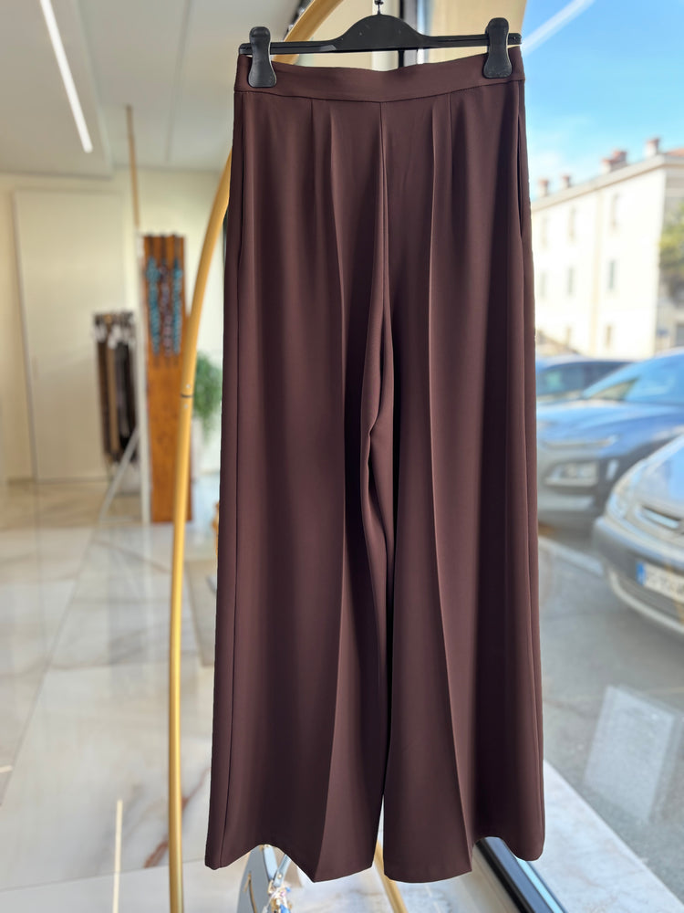 ANGELA DAVIS - TAILLEUR SUSANNE PANTALONE - CIOCCOLATO